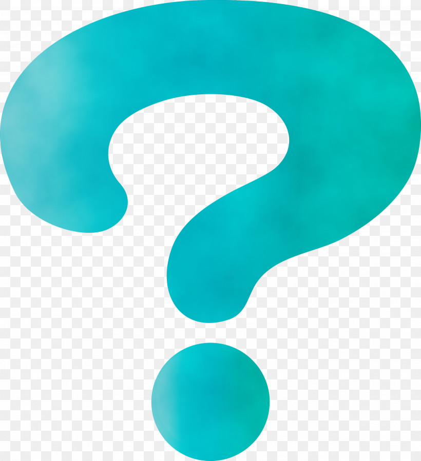 Aqua Turquoise Teal Font Material Property, PNG, 2736x3000px, Question Mark, Aqua, Circle, Material Property, Paint Download Free