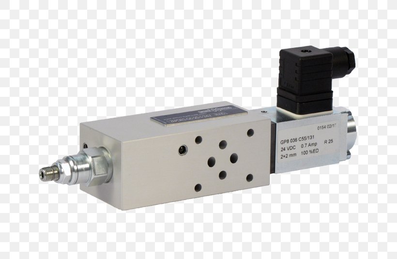 Solenoid Valve Hydraulics, PNG, 717x535px, Valve, Cylinder, Electronic Component, Electronics, Hardware Download Free