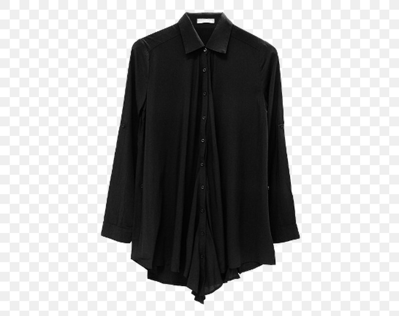 Blouse Sleeve Clothing Uniqlo Collar, PNG, 450x651px, Blouse, Black, Blazer, Button, Clothing Download Free