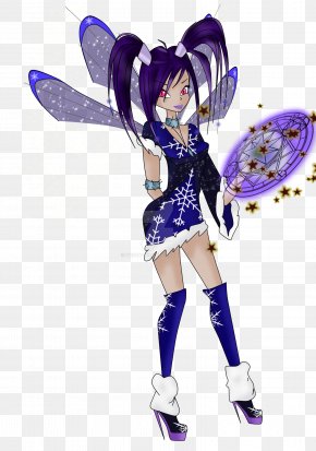 Raven Chick - Costume Design Fairy Purple PNG