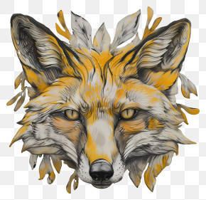 Fox - Illustration Of A Fox PNG