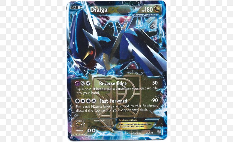 Pokémon Trading Card Game Collectible Card Game Playing Card, PNG, 500x500px, Collectible Card Game, Action Figure, Card Game, Dialga, Eevee Download Free