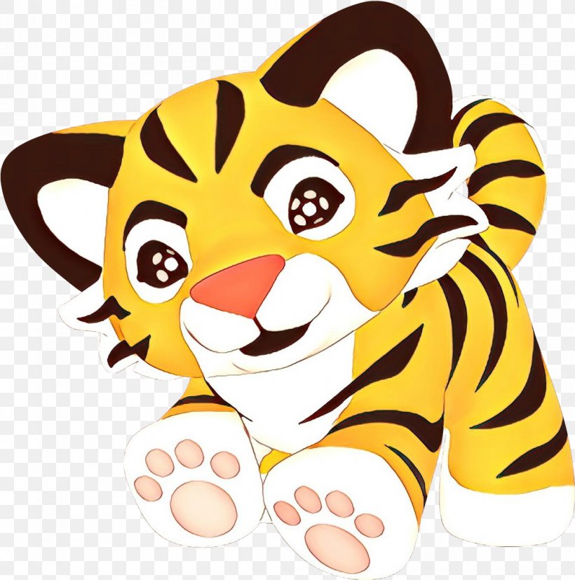 Tiger Cartoon Yellow Head Snout, PNG, 1042x1051px, Cartoon, Head, Snout, Tiger, Yellow Download Free