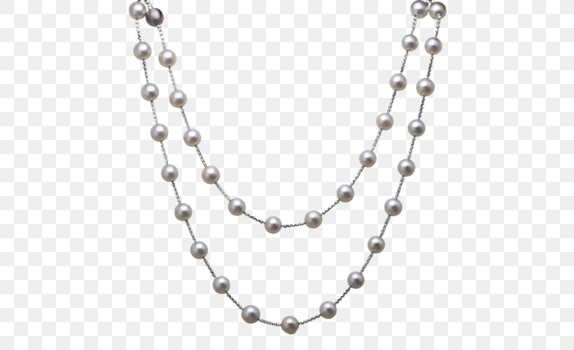 Pearl Necklace Earring Jewellery Bead, PNG, 500x500px, Pearl, Bead, Body Jewelry, Chain, Charms Pendants Download Free