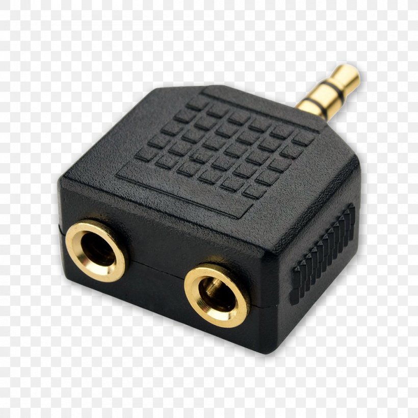 Phone Connector Electrical Cable Adapter RCA Connector Headphones, PNG, 1000x1000px, Phone Connector, Ac Power Plugs And Sockets, Adapter, Cable, Electrical Cable Download Free