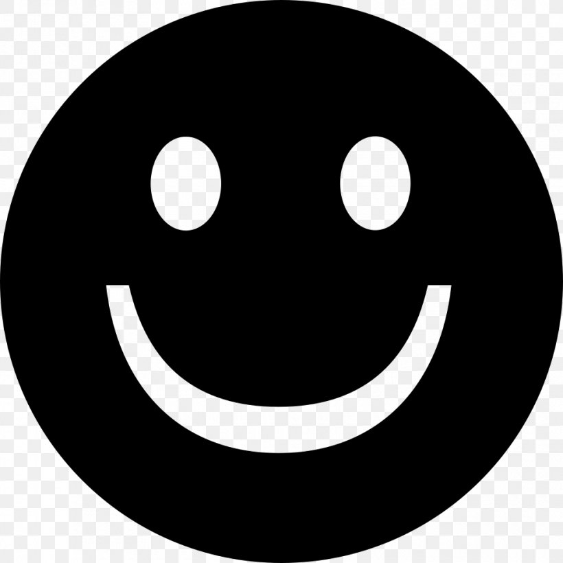 Emoticon Smiley, PNG, 980x980px, Emoticon, Black, Black And White, Face, Facial Expression Download Free