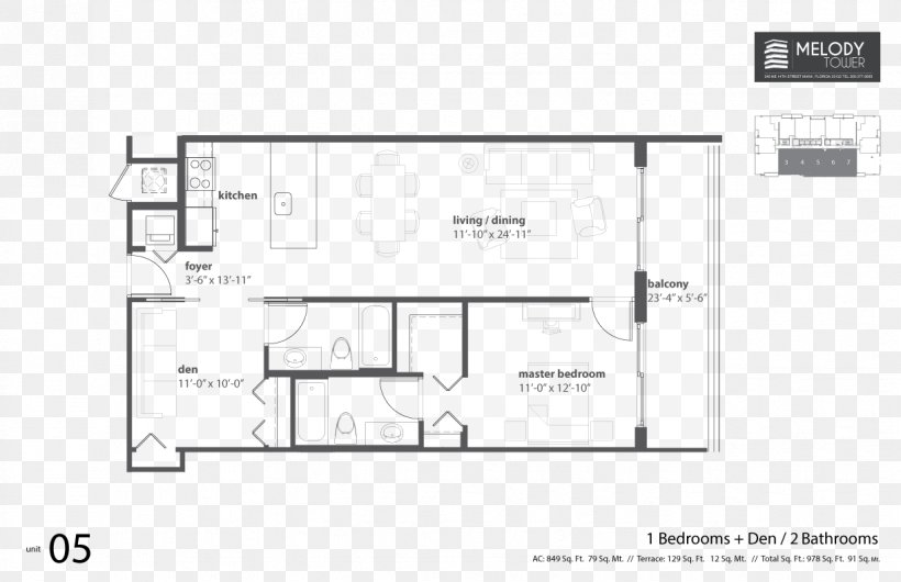 Floor Plan Melody Tower Apartment Room, PNG, 1224x792px, Floor Plan, Apartment, Area, Bedroom, Building Download Free