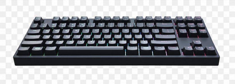 Computer Keyboard Computer Mouse Cooler Master CM Storm QuickFire Rapid Cherry Gaming Keypad, PNG, 4734x1707px, Computer Keyboard, Cherry, Cm Storm Quick Fire Xt, Computer Component, Computer Mouse Download Free