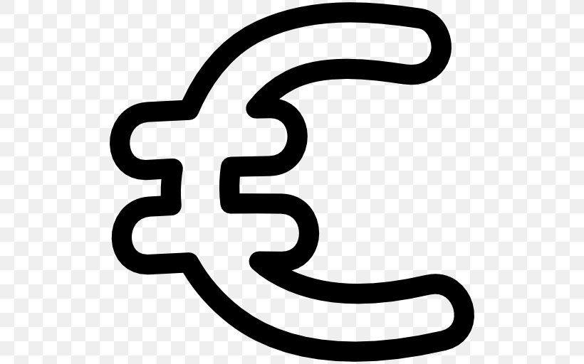 Euro Sign Currency Symbol Money, PNG, 512x512px, Euro Sign, Area, Bank, Black And White, Coin Download Free