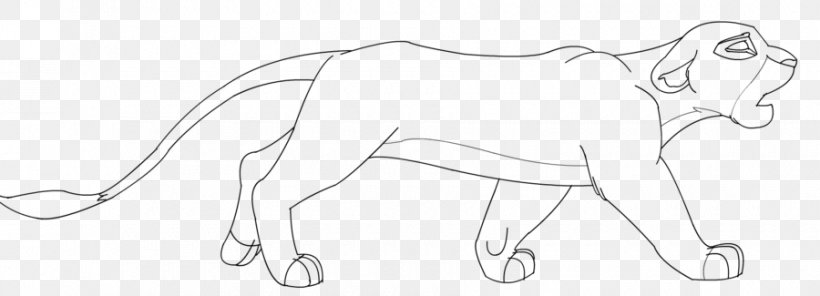 Lion Cat Mammal Drawing /m/02csf, PNG, 900x325px, Lion, Animal, Animal Figure, Arm, Artwork Download Free