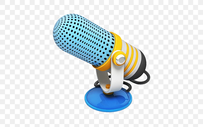Microphone 3D Computer Graphics, PNG, 512x512px, 3d Computer Graphics, Microphone, Audio, Audio Equipment, Color Download Free