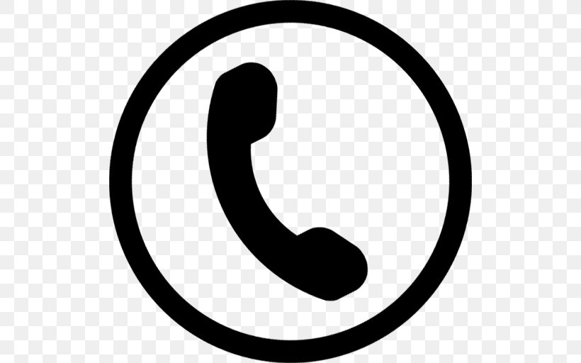 Telephone Number Mobile Phones, PNG, 512x512px, Telephone, Area, Black And White, Customer, Gratis Download Free