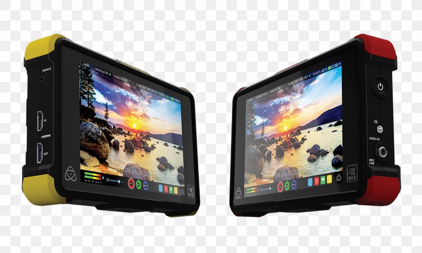 Atomos Ninja Flame 4K Resolution Computer Monitors Apple ProRes DNxHR Codec, PNG, 1200x722px, 4k Resolution, Apple Prores, Bit, Blackmagic Design, Camera Download Free