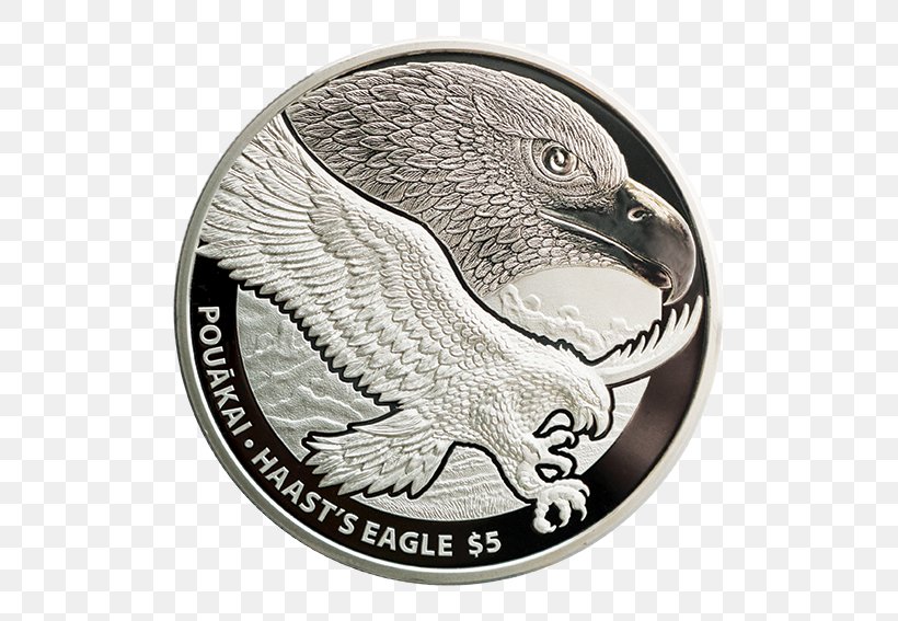Coin Haast's Eagle Bird, PNG, 589x567px, Coin, Beak, Bird, Currency, Eagle Download Free