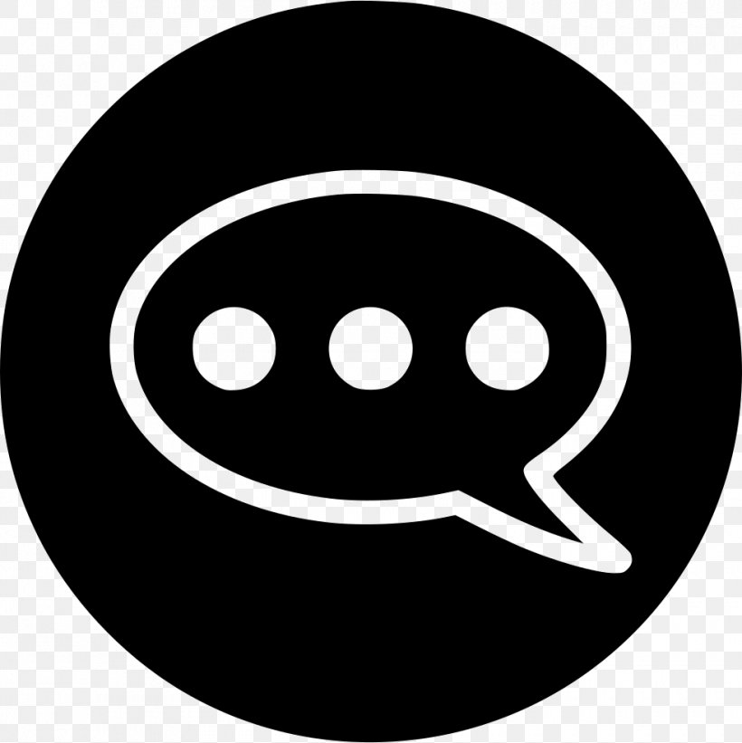 Sticker Emoticon Facebook Messenger Message, PNG, 980x982px, Sticker, Black, Black And White, Emoticon, Facebook Messenger Download Free