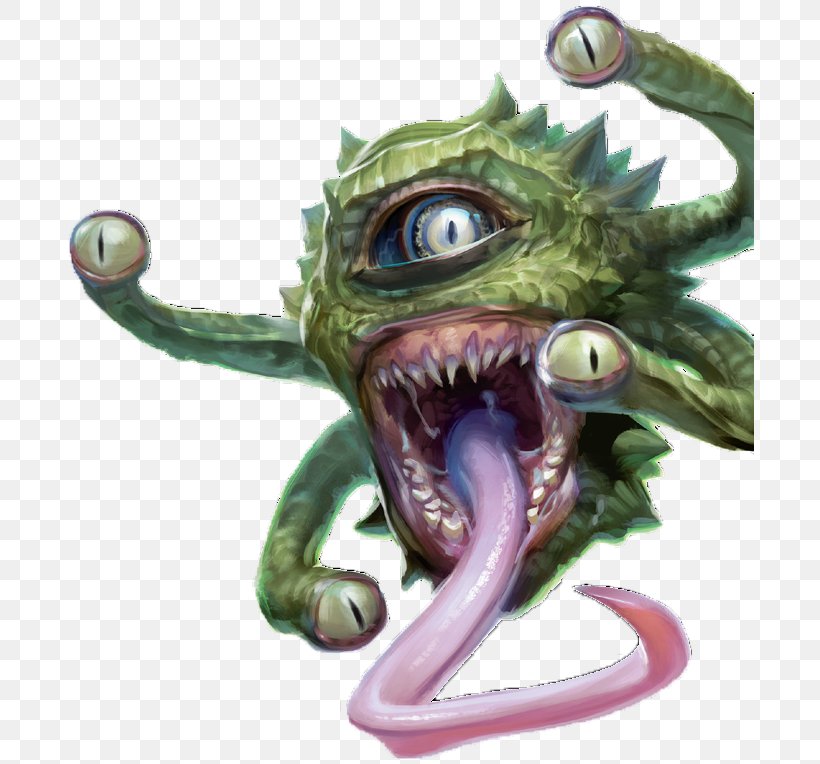 Dungeons & Dragons Monster Manual Tabletop Role-playing Game Beholder, PNG, 688x764px, Dungeons Dragons, Beholder, Bestiary, Dungeon Crawl, Eric And The Dread Gazebo Download Free