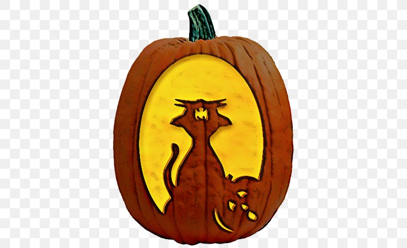 Pumpkin, PNG, 500x500px, Calabaza, Black Cat, Cucurbita, Jackolantern, Orange Download Free