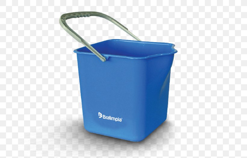 Bucket Bralimpia Handle Mop Squeegee, PNG, 700x525px, Bucket, Azul, Blue, Cleaning, Electric Blue Download Free