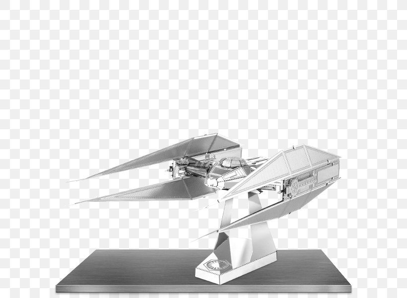 Kylo Ren Sheet Metal Star Wars Toy, PNG, 600x600px, Kylo Ren, Aircraft, Airplane, Flap, Interceptor Tie Download Free