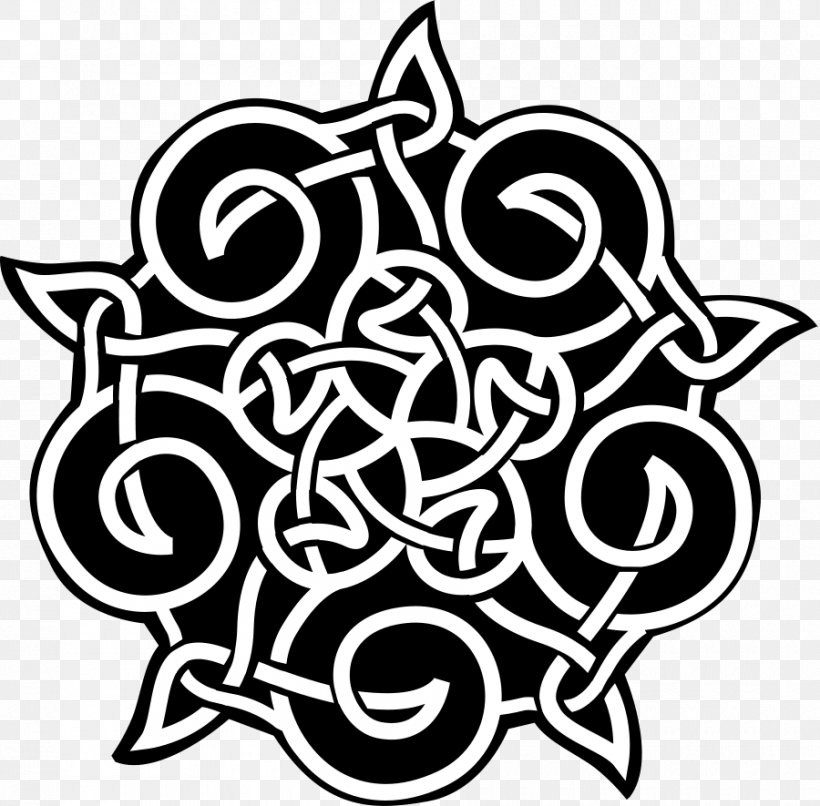 Celtic Knot Ornament Celts Triskelion, PNG, 900x885px, Celtic Knot, Art, Black And White, Celtic Art, Celtic Cross Download Free