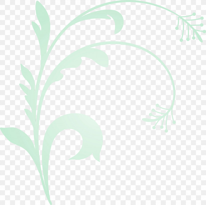 Leaf Plant, PNG, 3000x2999px, Flower Frame, Decoration Frame, Floral Frame, Leaf, Paint Download Free