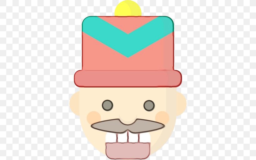 Cartoon Facial Expression Nose Hat Headgear, PNG, 512x512px, Watercolor, Cartoon, Facial Expression, Finger, Hat Download Free