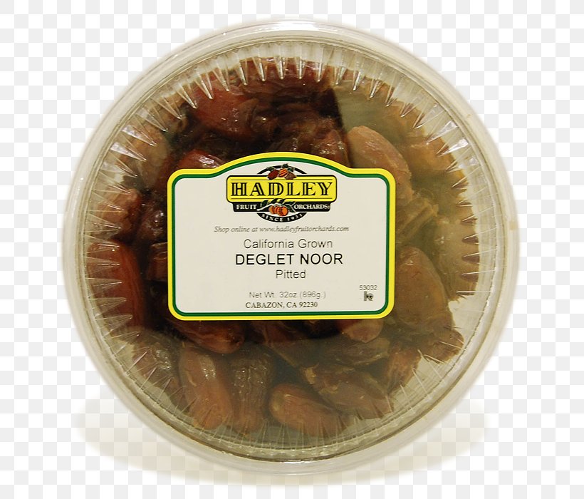 Deglet Nour Hadley Fruit Orchards Ingredient Date Palm Dried Fruit, PNG, 700x700px, Deglet Nour, Cake, California, Caramel Color, Cooking Download Free