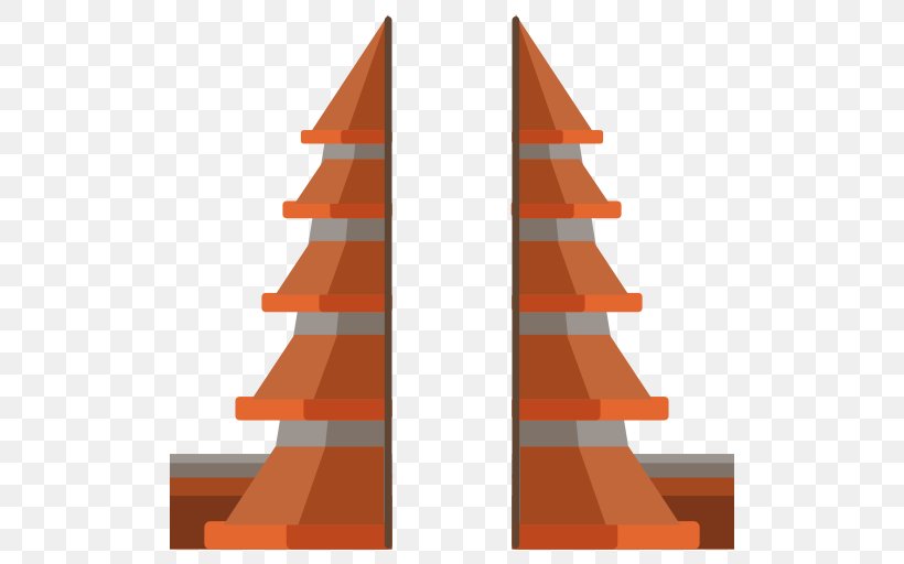 Pagoda, PNG, 512x512px, Template, Cone, Monument, Orange, Triangle Download Free