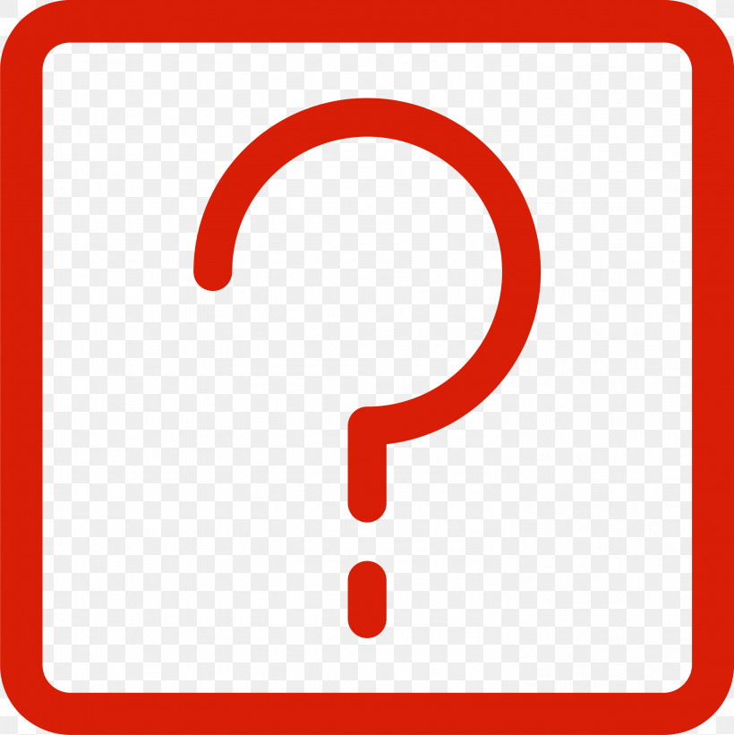 Red Question Mark, PNG, 2986x2990px, Red Question Mark, Circle, Line, Red, Sign Download Free
