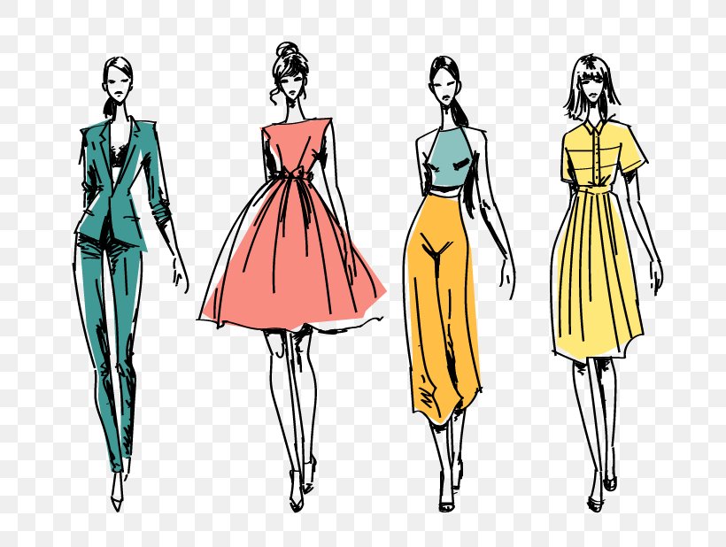 Drawing Vector Model, PNG, 800x618px, New York Fashion Week, Catwalk, Clothing, Costume Design, Designer Download Free