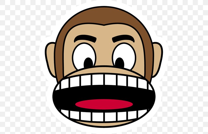Monkey T-shirt Emoji Anger Smile, PNG, 528x528px, Monkey, Anger, Crying, Emoji, Emoticon Download Free