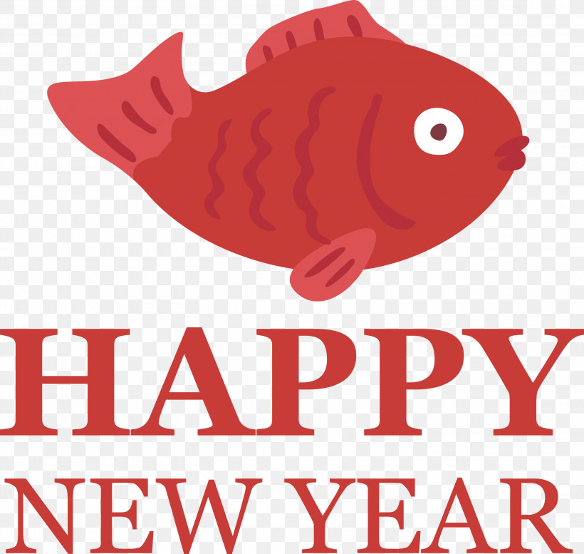 Happy New Year Happy Chinese New Year, PNG, 3000x2843px, Happy New Year, Biology, Fish, Geometry, Happy Chinese New Year Download Free