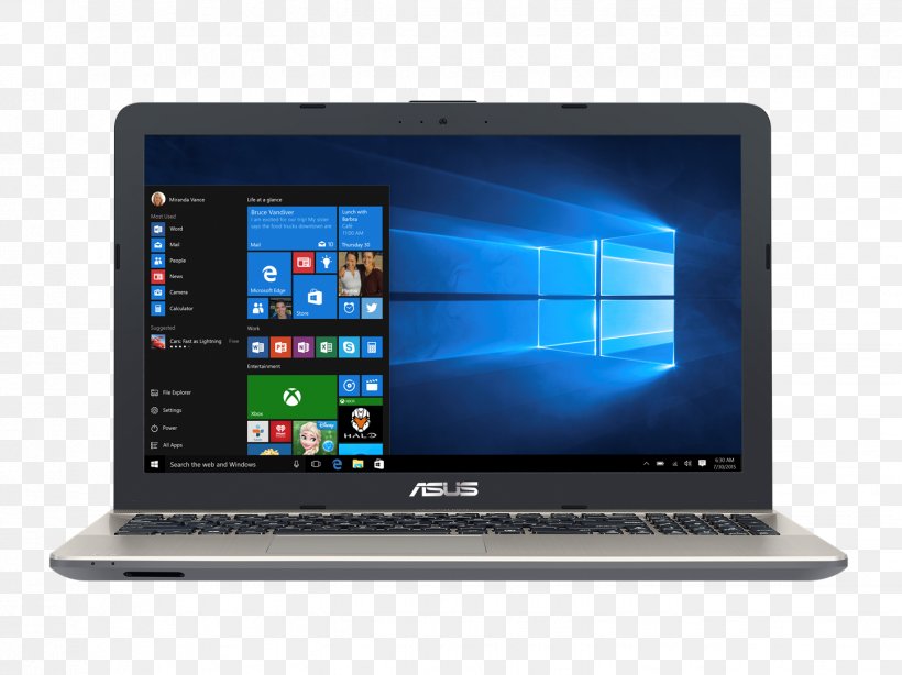 Laptop Intel Core ASUS VivoBook Max X541, PNG, 1443x1082px, Laptop, Asus, Asus Vivo, Asus Vivobook Max X541, Computer Download Free