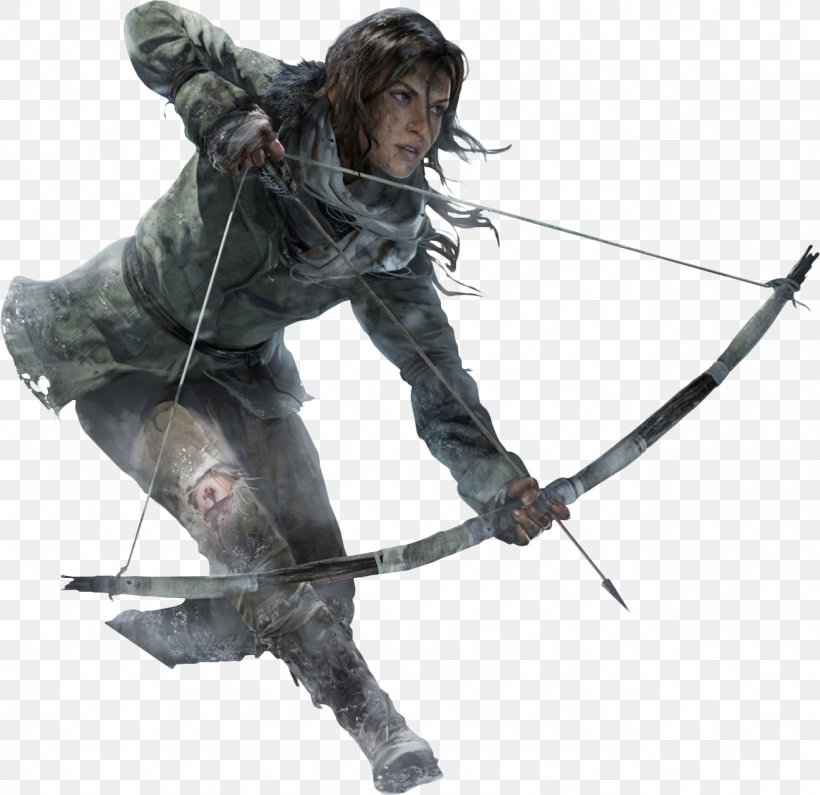 Rise Of The Tomb Raider: The Official Art Book Lara Croft Xbox One, PNG, 1298x1260px, Rise Of The Tomb Raider, Art, Bowyer, Character, Cold Weapon Download Free