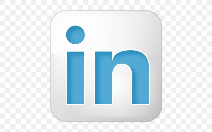 Social Media LinkedIn Website, PNG, 512x512px, Social Media, Apple Icon Image Format, Aqua, Blue, Brand Download Free