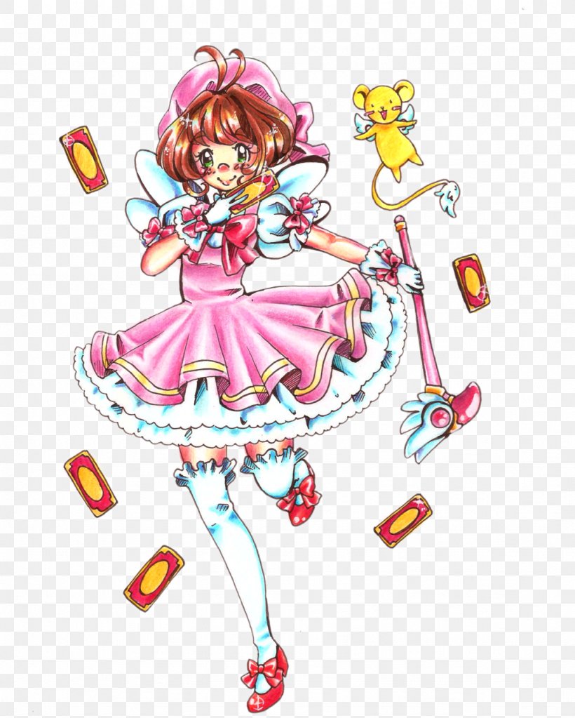 Cerberus Sakura Kinomoto Cardcaptor Sakura DeviantArt Fan Art, PNG, 1024x1278px, Watercolor, Cartoon, Flower, Frame, Heart Download Free