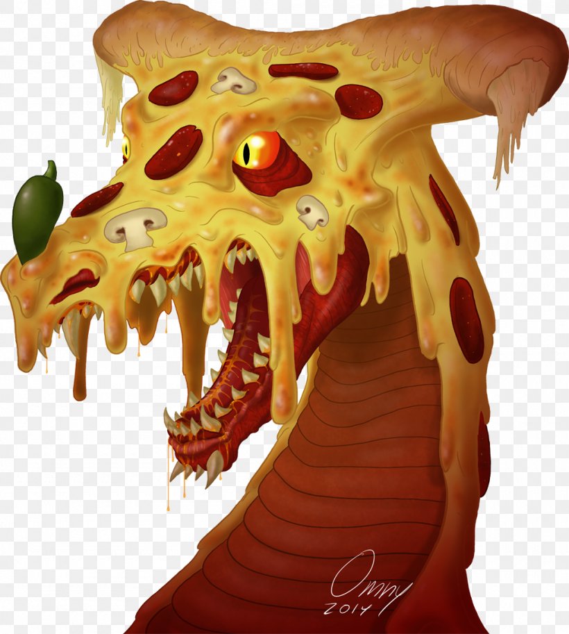 Dragon Pizza Pizza Hut Papa John's, PNG, 1000x1114px, Pizza, Anchovy, Baking, Dragon, Drawing Download Free