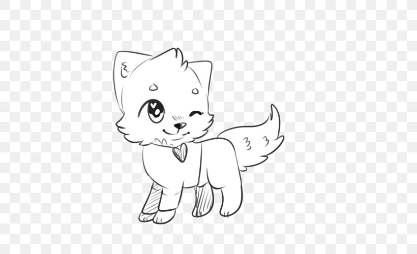 Whiskers Cat Line Art Dog Drawing, PNG, 500x500px, Whiskers, Animal, Animal Figure, Artwork, Black Download Free
