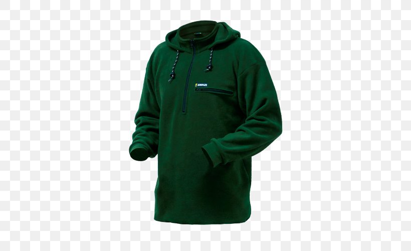 Hoodie Polar Fleece Bluza Jacket, PNG, 500x500px, Hoodie, Active Shirt, Bluza, Green, Hood Download Free
