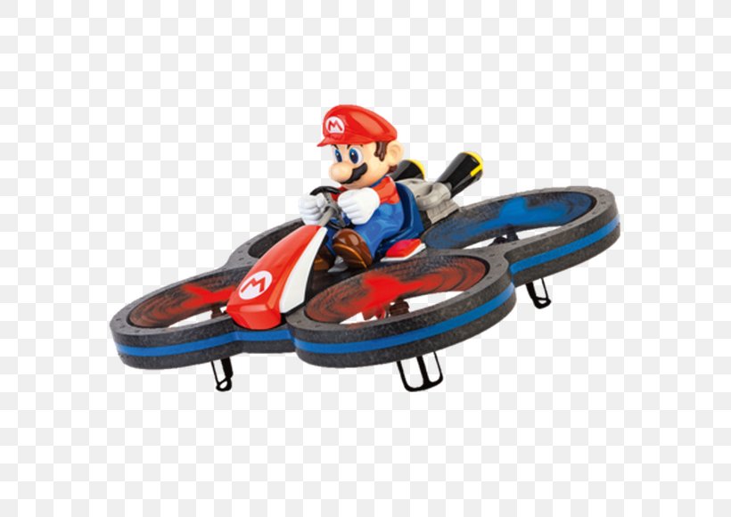 Mario Kart 7 Quadcopter Radio-controlled Car Carrera, PNG, 580x580px, Mario, Boat, Boating, Carrera, Mario Kart Download Free