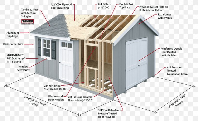 Sheds & Garages Roof Building Architectural Engineering, PNG, 960x586px, Shed, Architectural Engineering, Barn, Beam, Building Download Free