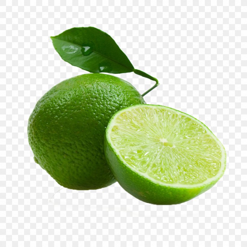 Key Lime Lemon-lime Drink Food, PNG, 1000x1000px, Key Lime, Citric Acid, Citrus, Clementine, Distillation Download Free