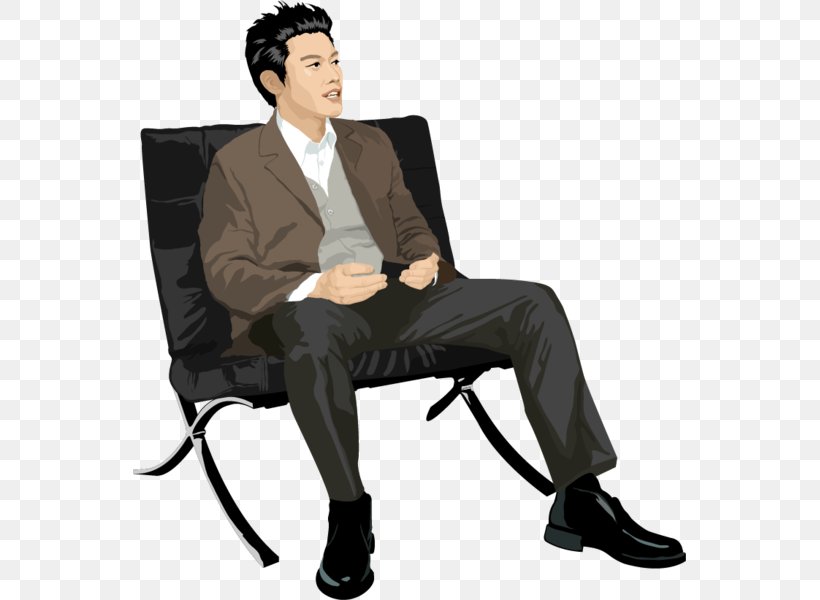 Sitting Position Clip Art, PNG, 553x600px, Sitting, Asento, Business, Businessperson, Chair Download Free