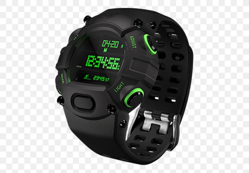 Smartwatch Razer Inc. Wearable Technology Amazon.com, PNG, 500x571px, Smartwatch, Activity Tracker, Amazoncom, Brand, Consumer Electronics Download Free