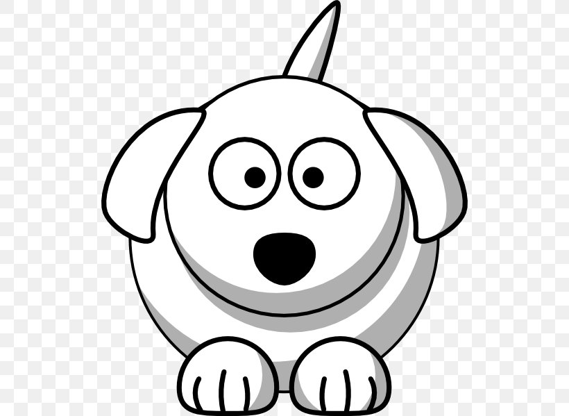 Dogo Argentino Puppy Cartoon Clip Art, PNG, 528x599px, Dogo Argentino, Animal, Area, Artwork, Black And White Download Free