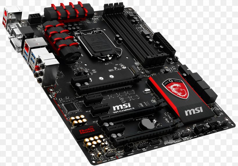 Intel Motherboard LGA 1151 MSI DDR4 SDRAM, PNG, 3559x2485px, Intel, Atx, Circuit Component, Computer, Computer Component Download Free