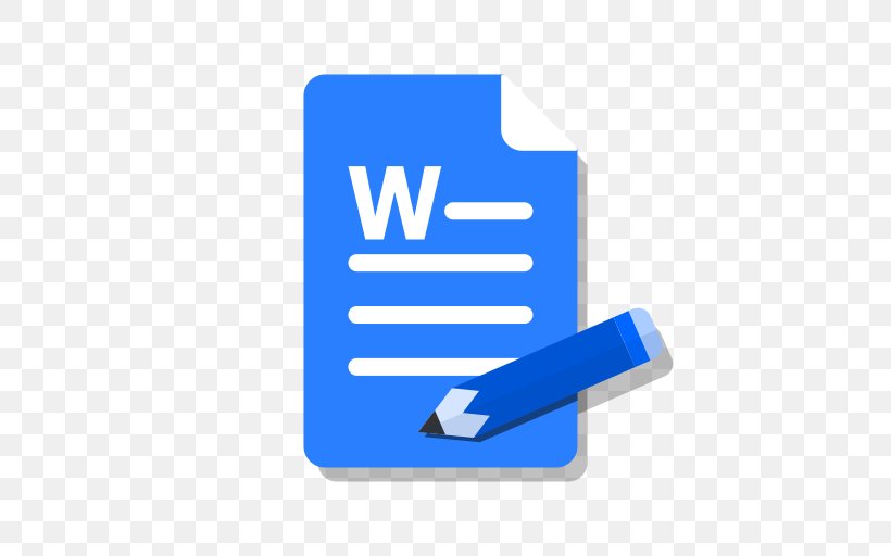 Microsoft Word Document, PNG, 512x512px, Microsoft Word, Blue, Brand, Doc, Document Download Free