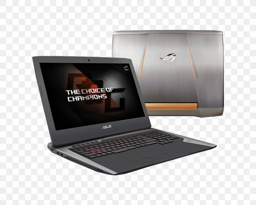 Laptop Mac Book Pro Intel Core I7 Gaming Notebook-G752 Series, PNG, 1000x800px, Laptop, Asus, Computer, Electronic Device, Gaming Notebookg752 Series Download Free