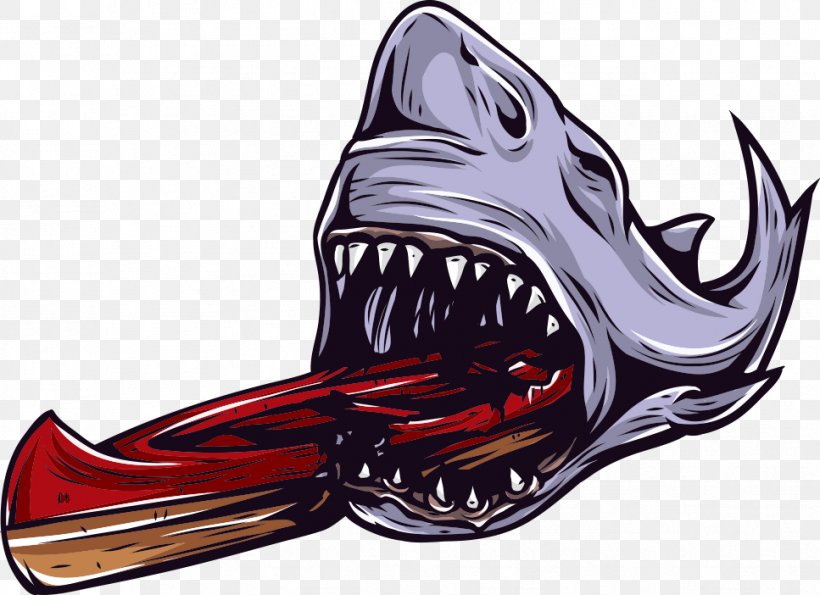 Shark Sticker Decal Illustration, PNG, 967x702px, Shark, Automotive Design, Decal, Fictional Character, Footwear Download Free