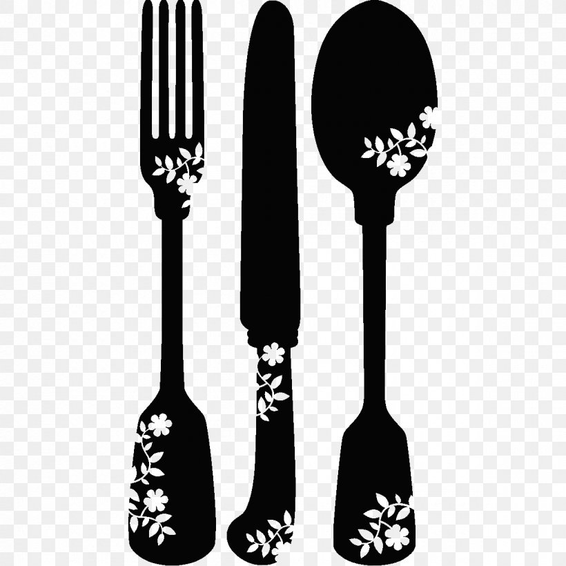 Stencil Silhouette Knife Phonograph Record, PNG, 1200x1200px, Stencil, Album, Art, Black And White, Cutlery Download Free